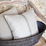 Linen Grain Sack Pillow Giveaway Winner!