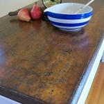 DIY Scored Plank Table