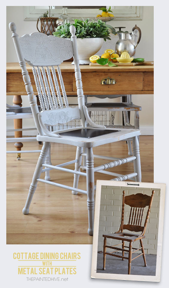 Cottage Dining Chair Before and After