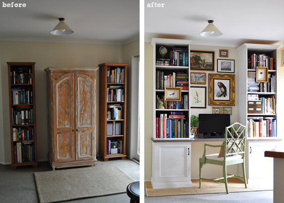 Before and After Home Office