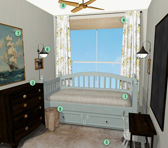 Virtual Rendering Charlotte's Room