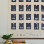 DIY Christmas Advent Calendar Wall Chart