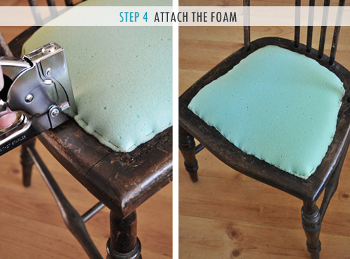 How to Upholster a Chair Seat | The Painted Hive