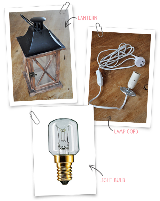 Convert a Lantern into a Lamp | The Painted Hive