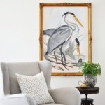 Over-Sized Heron Art | Huge High Resolution Free Printable!