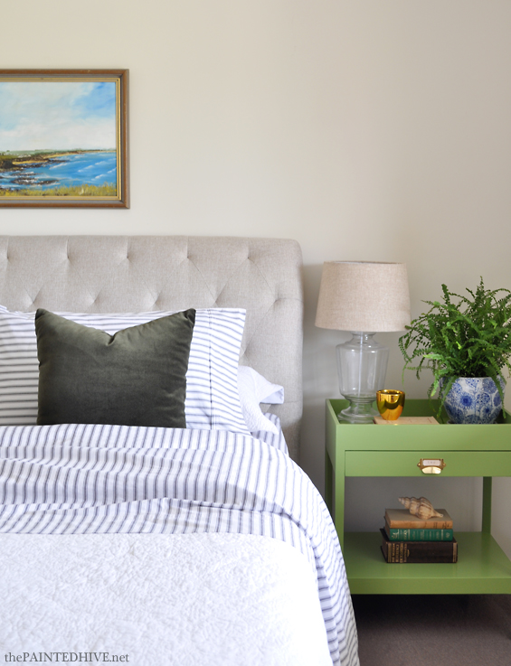 Coastal Bedroom Makeover | The Painted Hive