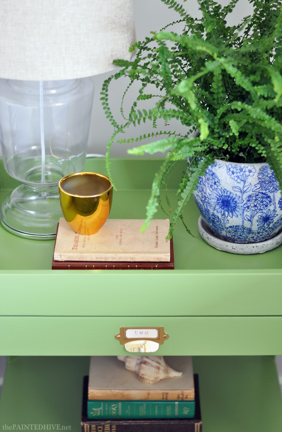 Beside Table Vignette | The Painted Hive