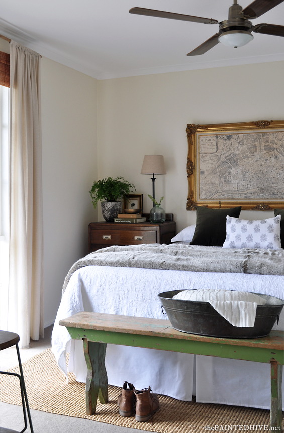 Farmhouse Bedroom | The Painted Hive