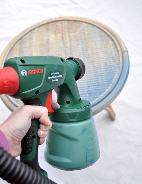 Painting with a Spray Gun