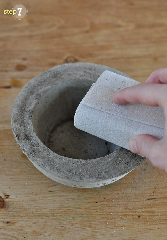 How to make Concrete Pots