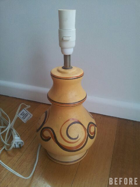 Lamp Makeover - Before