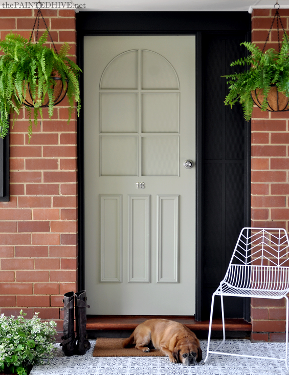 Easy Front Porch Makeover