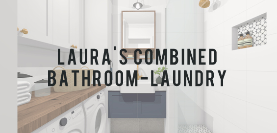 Laura's Combined Bathroom-Laundry