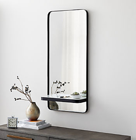 Mirror with Shelf