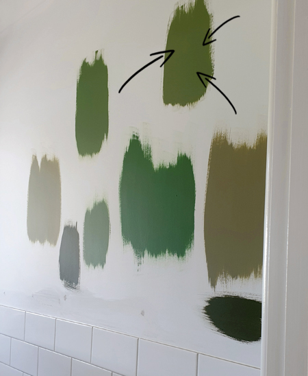 Green Paint Choices