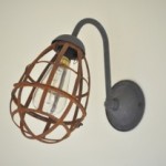 Industrial Cage Sconce