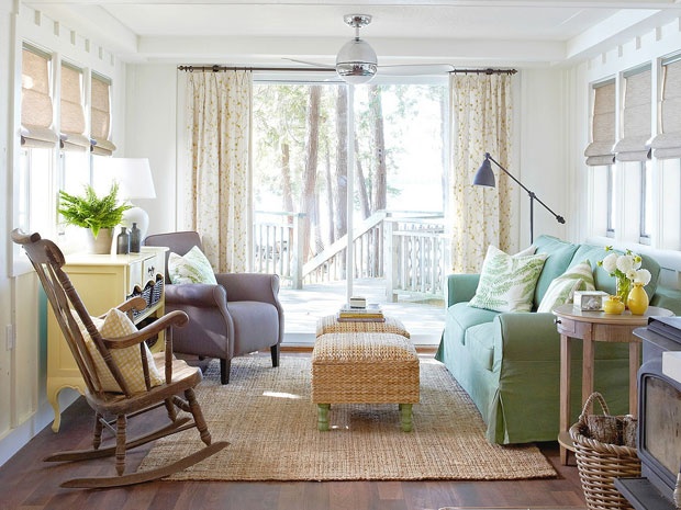 Fresh Cottage Living Room