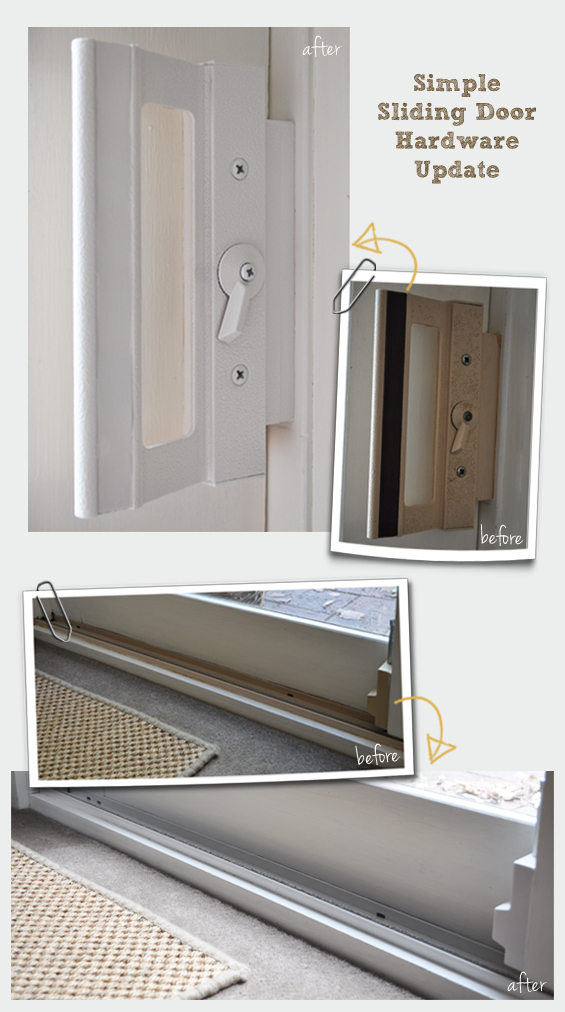 Simple DIY Sliding Door Hardware Update