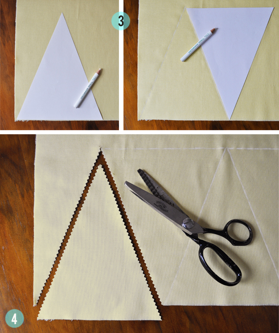 DIY Fabric Bunting Flags