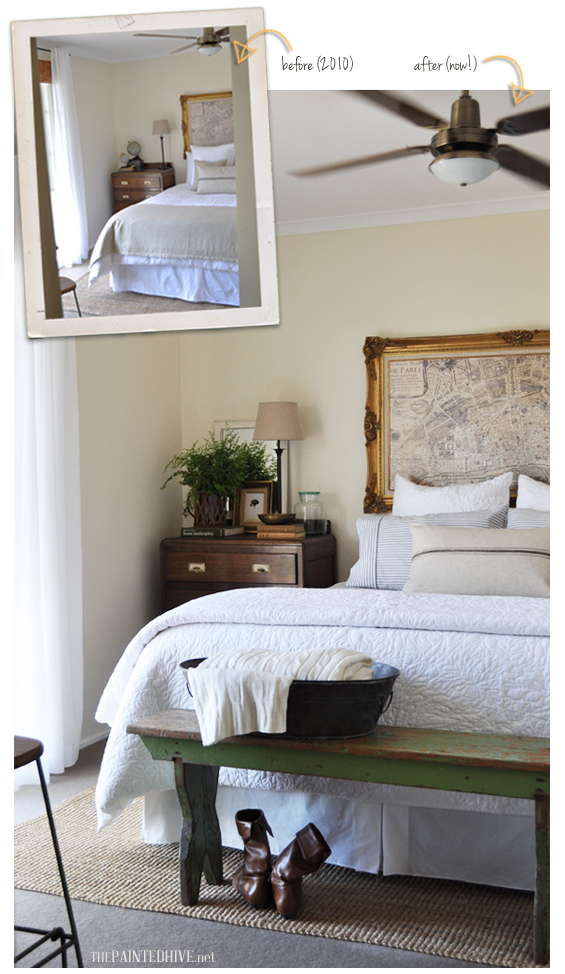 Master Bedroom Mini Makeover Before and After
