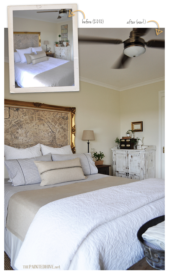 Master Bedroom Mini Makeover Before and After