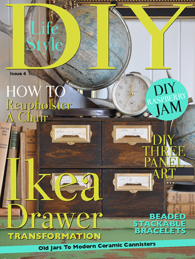 DIY Lifestyle Magazine Cover