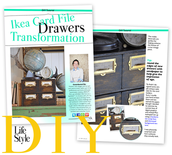 DIY Lifestyle Magazine Feature