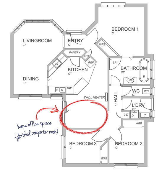 Home Office Floor Plan