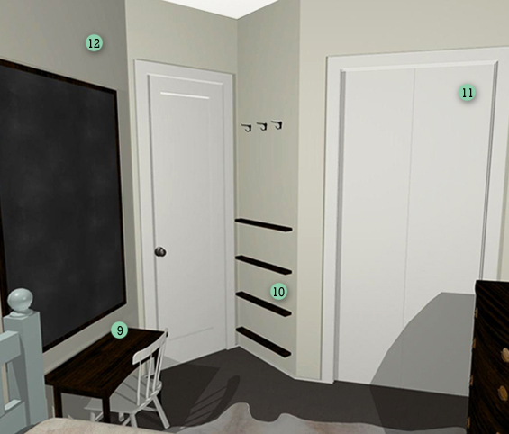 Charlotte's Room Virtual Rendering