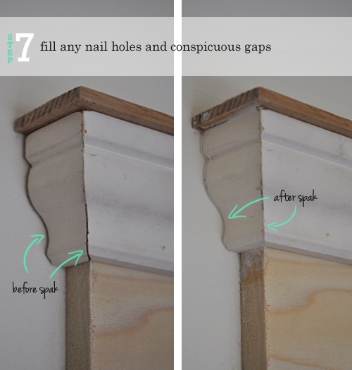 DIY: Adding Moulding to Door Frames | The Painted Hive