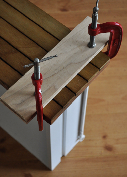 DIY Faux Drawer Fronts