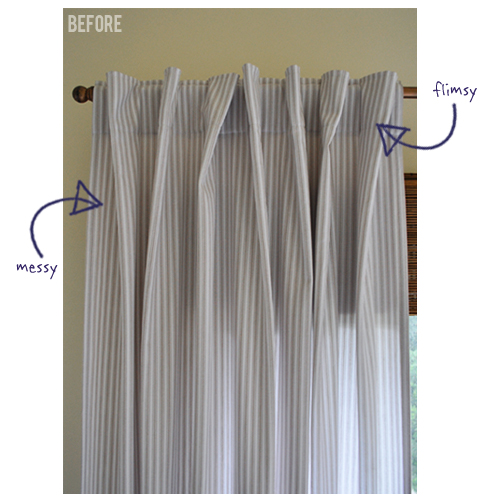 How To Create Perfect Looking Curtain Folds