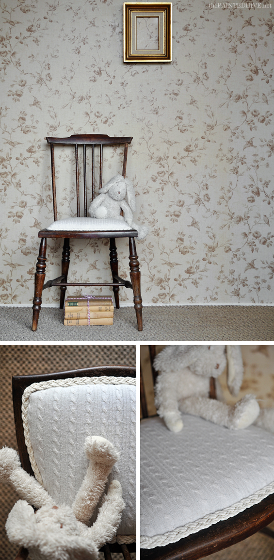 Step by Step Easy Chair Upholstery | The Painted Hive