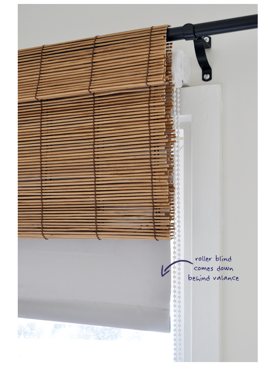 Bamboo Blind Valance