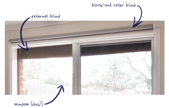 Block-Out Roller Blind