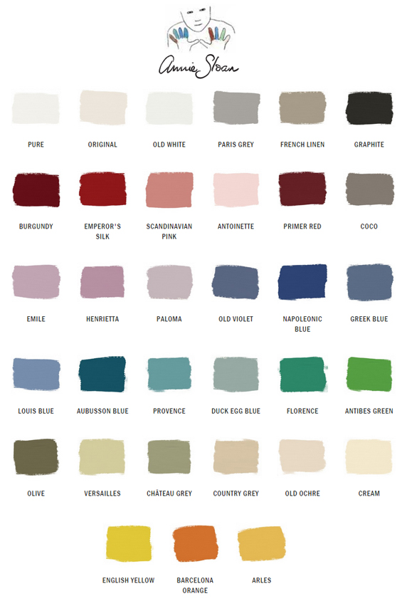 Chalk Paint Colours