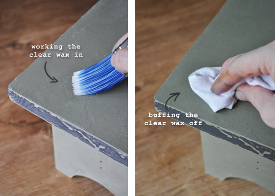 Sanding Chalk Paint® Before OR After Waxing?