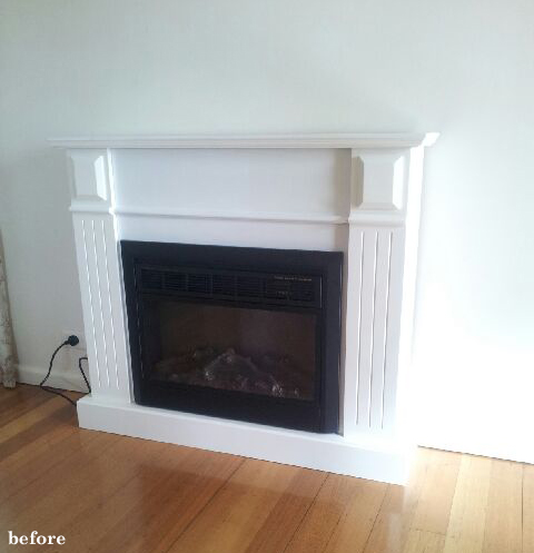 Fireplace Before