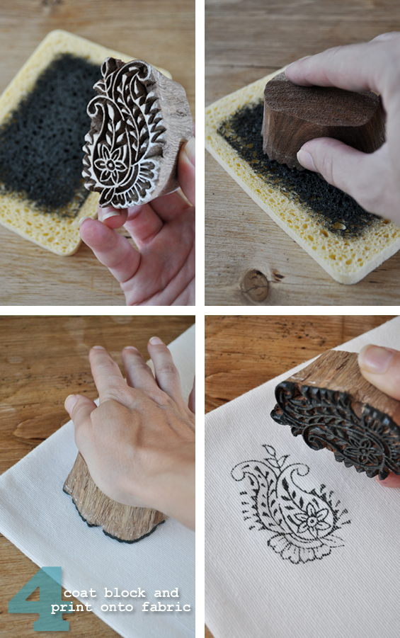 DIY Craft Foam Block Printing