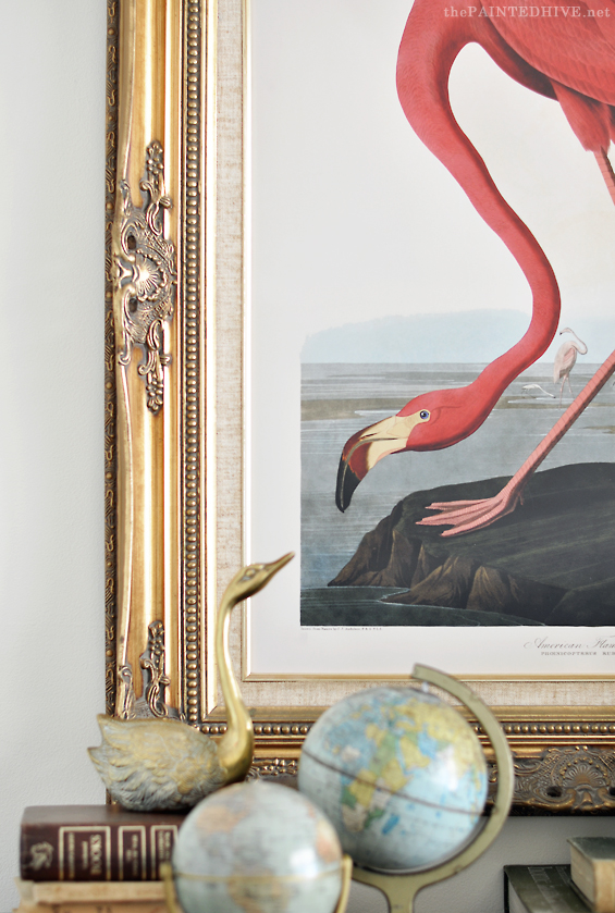 Print Your Own Free Audubon Flamingo | The Painted Hive