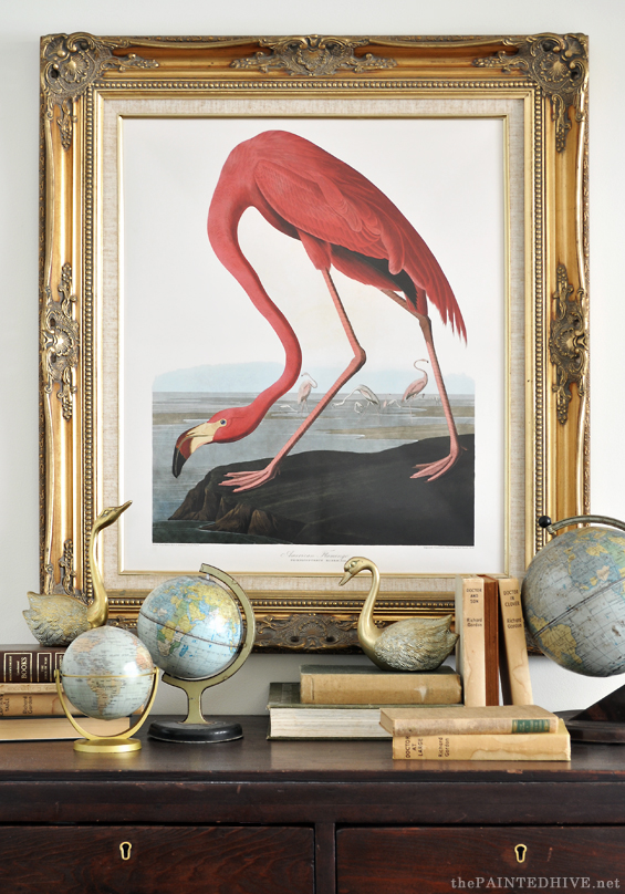 Free Printable American Flamingo | The Painted Hive
