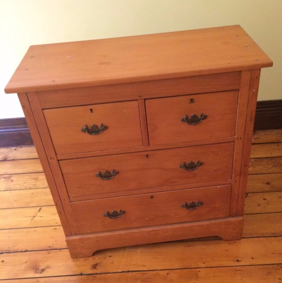 Antique Style Dresser Before