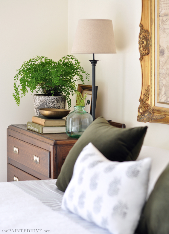 Collected Bedroom Vignette | The Painted Hive