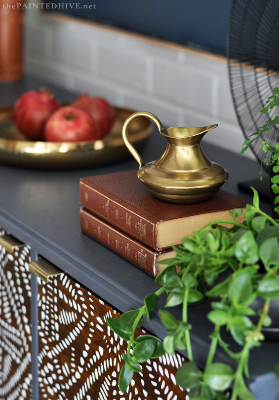 Mid Century Modern Sideboard Makeover