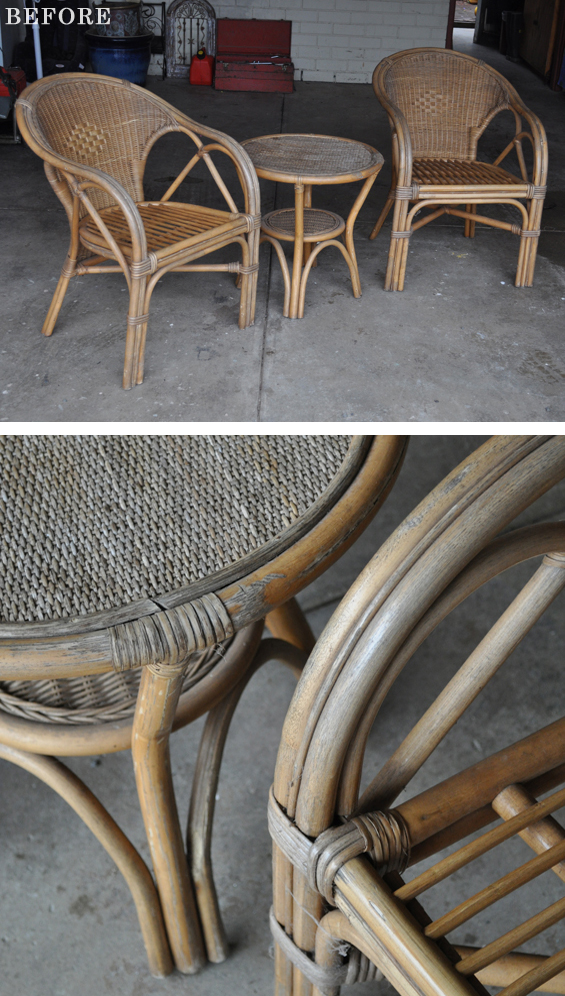 Painting Bamboo Furniture & Rattan Furniture with a Paint Sprayer