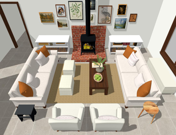 Rendering Living Room