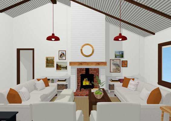 Fireplace Rendering