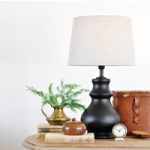 Spray Paint Lamp Makeover