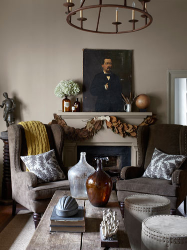 Portrait in Living Room