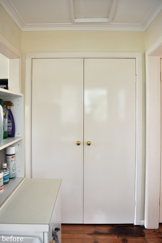 Laundry Room Makeover Before